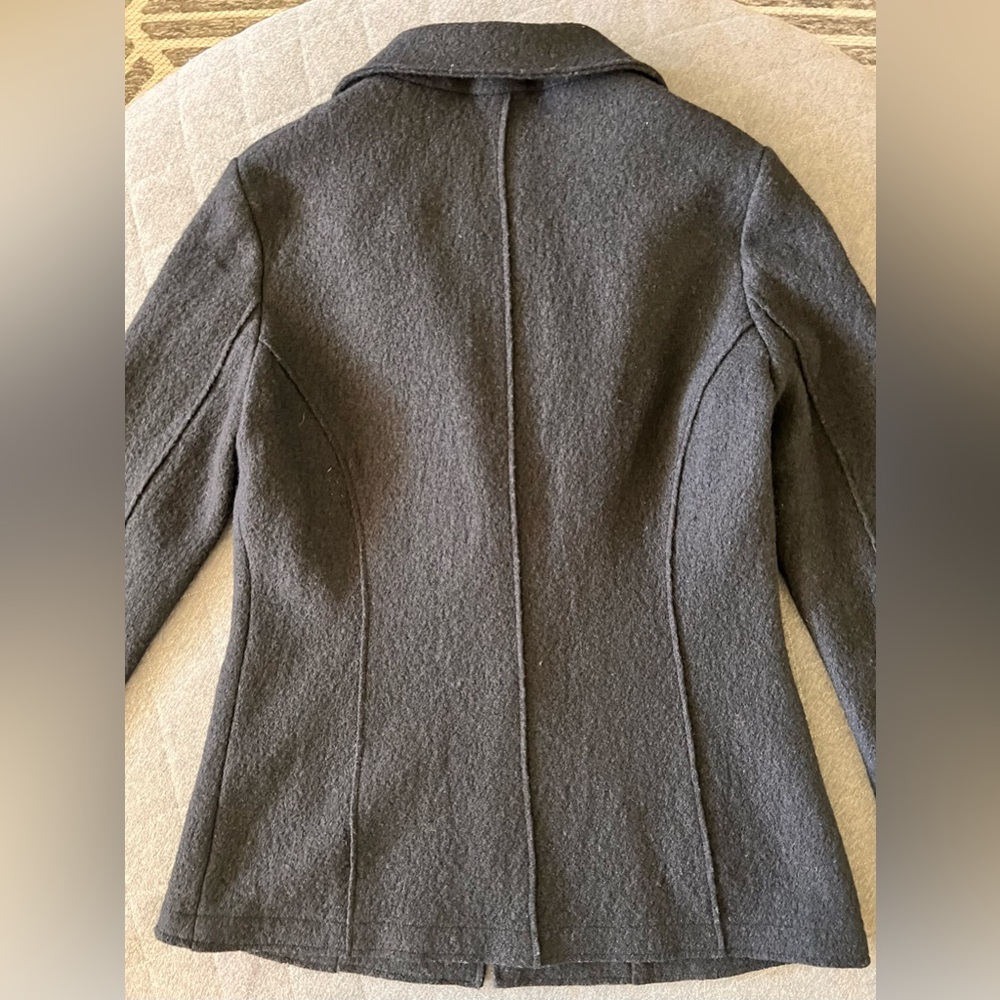 MARCELLA NYC Medium Black 100% Virgin Wool Blazer Excellent Condition Orig $400 - Picture 7 of 9